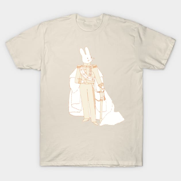 Royal Bunny T-Shirt by Cati Daehnhardt